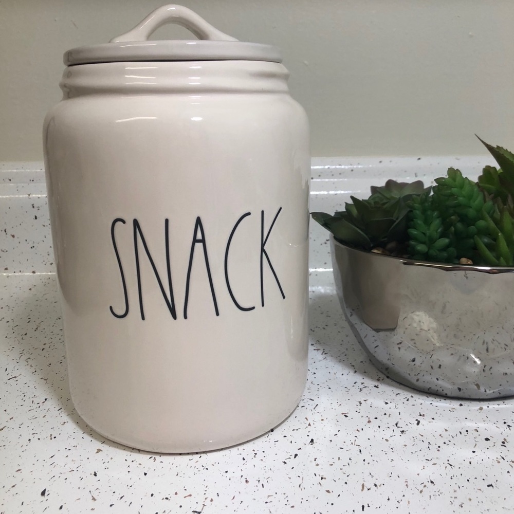 Rae Dunn “Snack” Canister